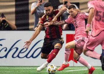 Messi juega media hora en empate 2-2 del Inter Miami ante Atlanta en la MLS