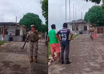 Pobladores de Chapare se concentran en la Novena División del Ejército