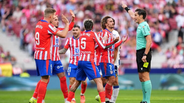 Atlético de Madrid niega relación con empresa del árbitro Munuera Moreno
