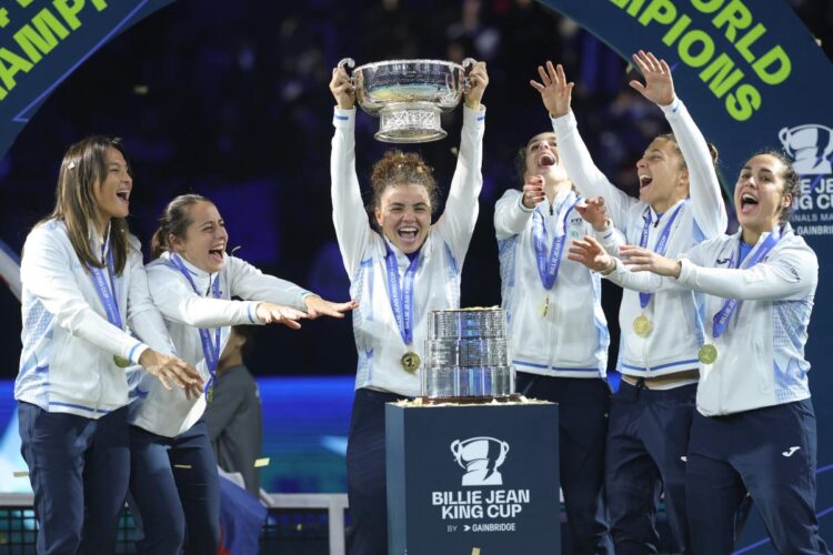 Italia gana la BJK Cup y se confirma como gran potencia del tenis mundial