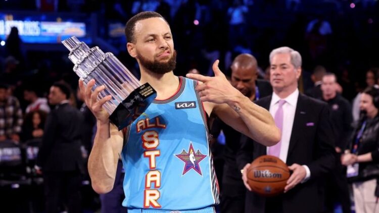 Stephen Curry conquista su segundo MVP del Juego de las Estrellas