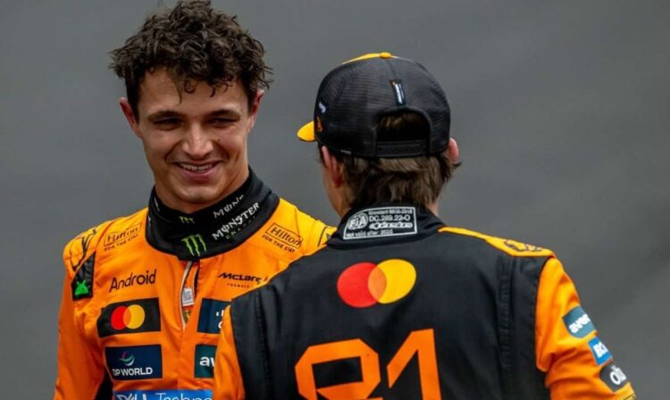 Norris marca el ritmo en el debut de Tsunoda con Red Bull en Japón