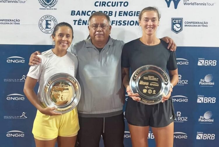 Noelia Zeballos gana su segundo torneo de dobles al hilo en Brasil