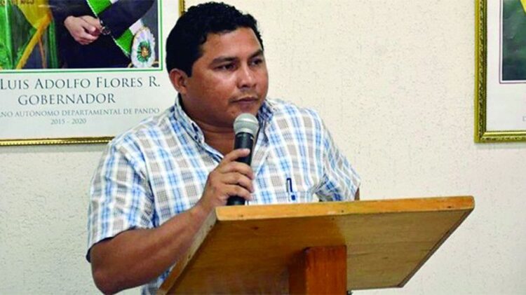 El exalcalde de Coibja y exjugador de fútbol, Luis Gatty Ribeiro.