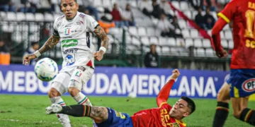 Once Caldas gana y le mete presión al Fluminense