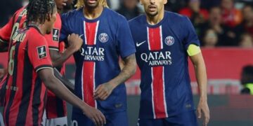 El PSG empata en Niza y deja al Mónaco como líder en solitario