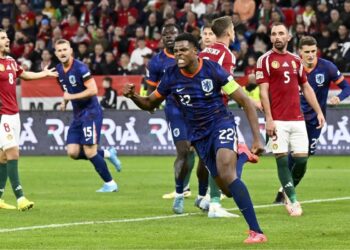 Países Bajos salva un empate en Hungría pese a la expulsion de van Dijk