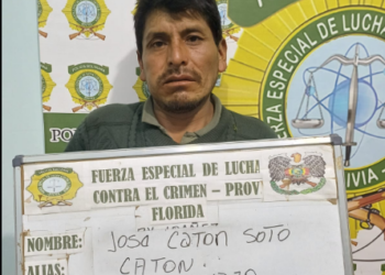 Policía aprehende a ‘pirómano’ que ocasionó incendios y afectó cerca de 100 hectáreas en Santa Cruz