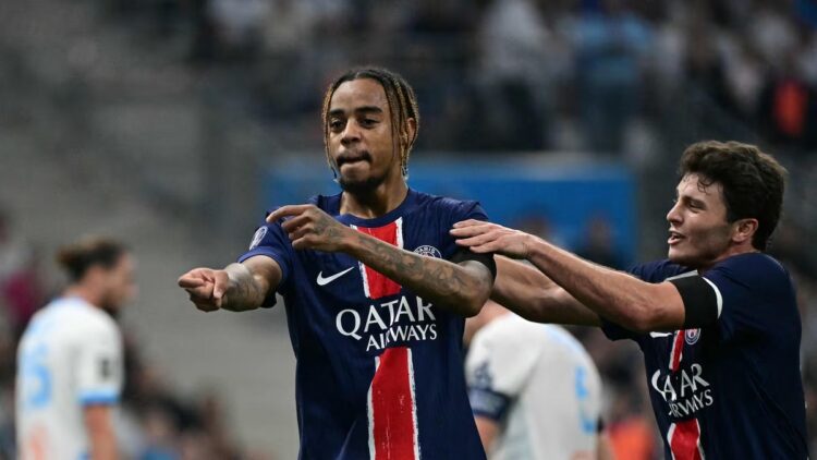PSG finiquita por la vía rápida el ‘Clásico’ ante un Marsella con diez