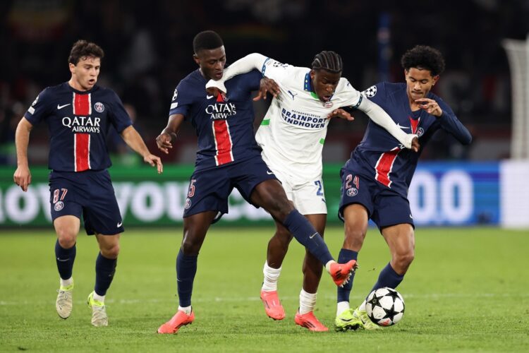 PSG empata en casa 1-1 contra PSV y sigue sin despegar en Champions