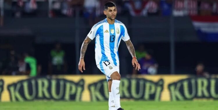 Cristian Romero, baja en Argentina para el duelo contra Perú