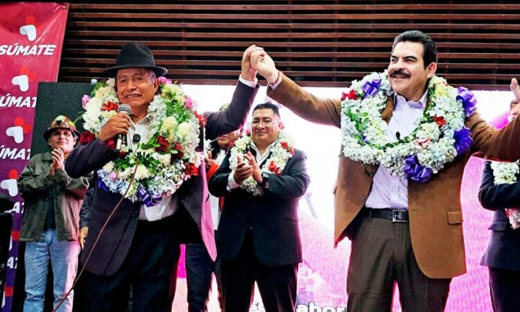 El ‘Tata’ Quispe se suma a la alianza política de Reyes Villa para las elecciones