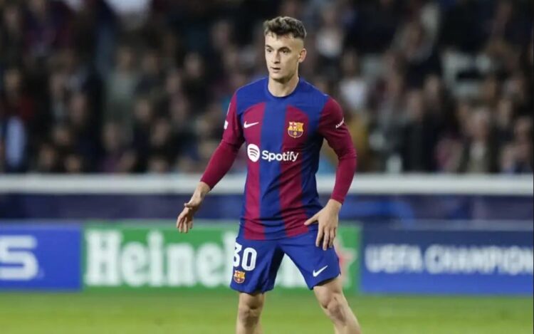 Barça confirma lesión de rodilla de Marc Casadó, que se pierde el resto de temporada