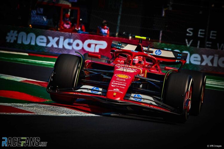 Russell y Sainz alternan el dominio en ensayos del GP de México