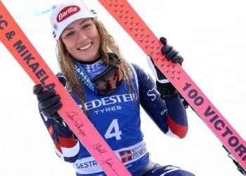 Nuevo récord para la esquiadora estadounidense Mikaela Shiffrin
