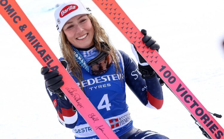 Nuevo récord para la esquiadora estadounidense Mikaela Shiffrin