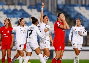 Real Madrid gana al Twente y se asegura el pase a cuartos de Champions femenina