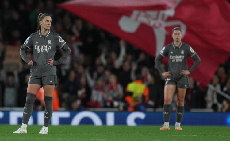 Arsenal despierta al Real Madrid de su sueño en la Champions femenina