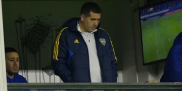 Los entrenadores de Boca Juniors con Juan Riquelme