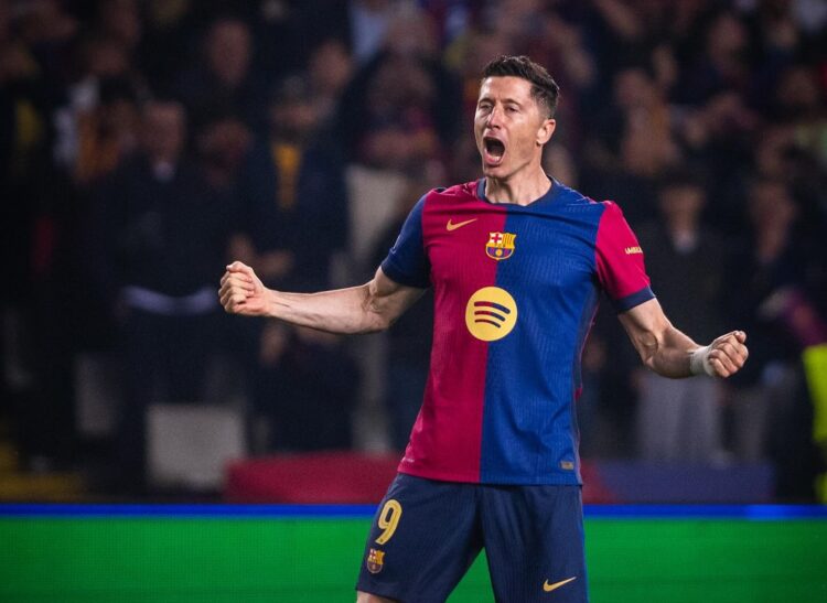 Lewandowski, bestia negra del Dortmund, para sellar pase a semifinales del Barça