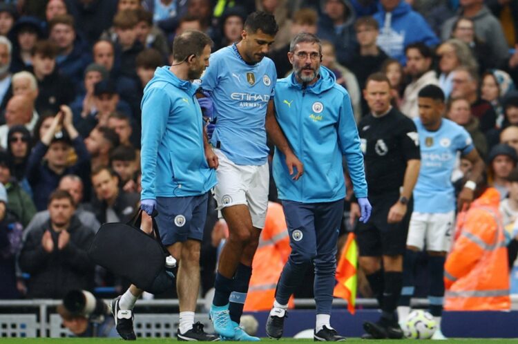 El City confirma la grave lesión de Rodri, en plena polémica por la carga de partidos