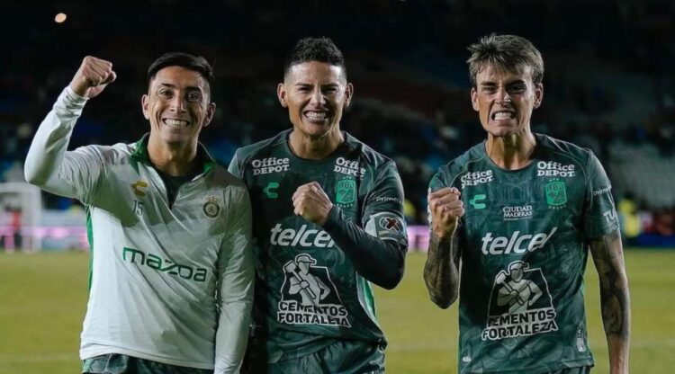 León de James Rodríguez vence a Pachuca en juego pendiente y lidera el fútbol mexicano