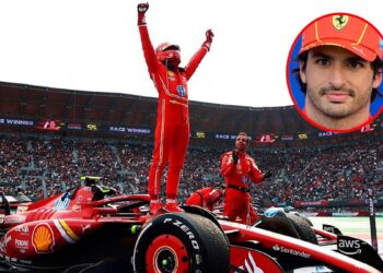 Sainz y Ferrari triunfan en México en un día de pesadilla para Red Bull