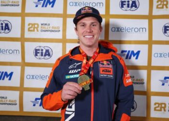 El australiano Daniel Sanders gana el Dakar en motos, Schareina segundo