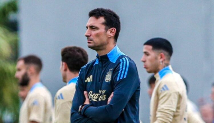 Scaloni tiene selección argentina definida «en un 90%» para visitar a Uruguay