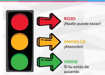 Un semáforo será el material que usará el personal de la Defensoría de la Niñez para alertar a niños sobre toques impúdicos.