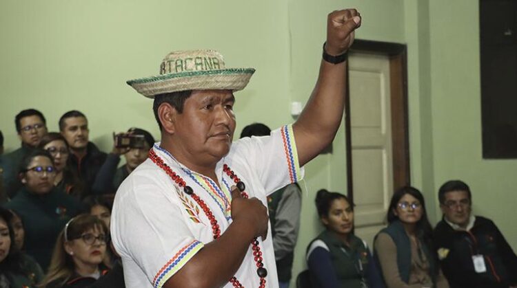 Jhonson Jiménez, exdirector del Sernap.