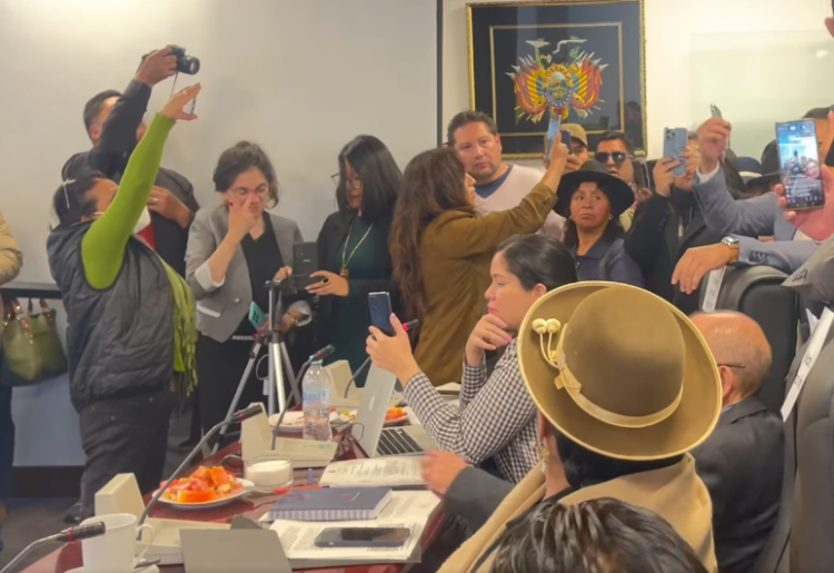Sesión para aprobar contratos de litio se suspende por disturbios en el debate