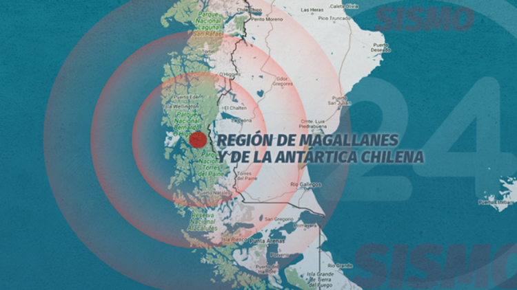 El sismo se registró en el mar y fue de 7.4/24horas
