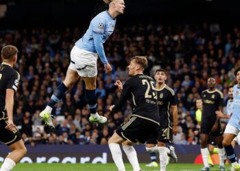 Manchester City aplasta 5-0 al Sparta Praga, Haaland firma doblete