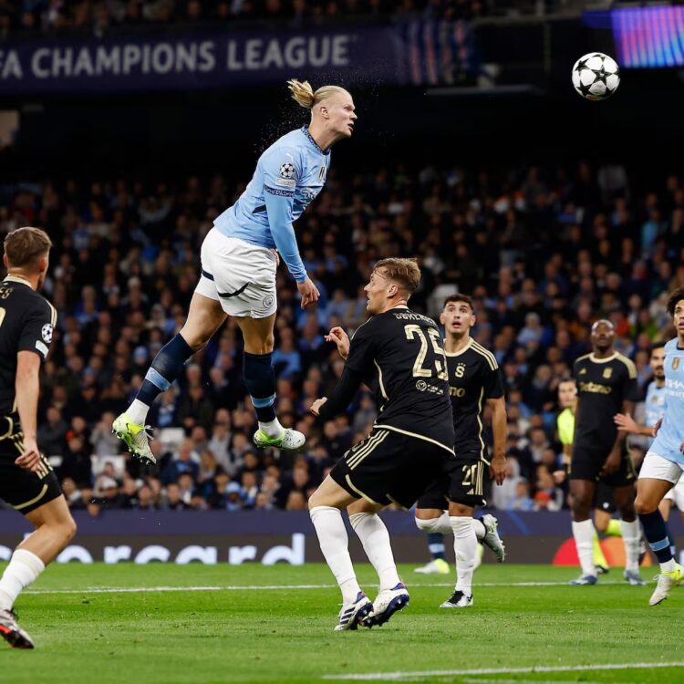 Manchester City aplasta 5-0 al Sparta Praga, Haaland firma doblete