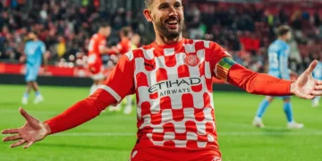 Stuani acerca al Girona a la permanencia en LaLiga