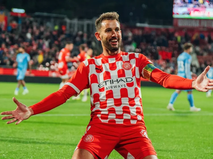 Stuani acerca al Girona a la permanencia en LaLiga