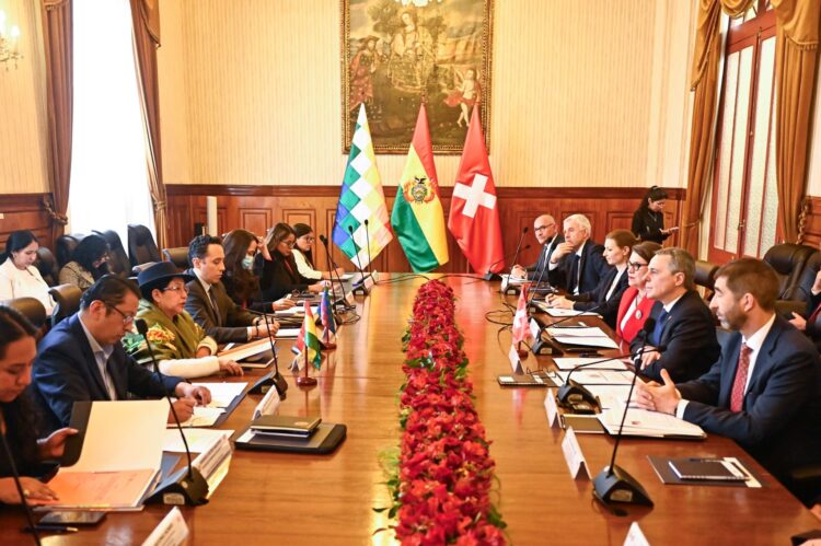 Bolivia y Suiza impulsan nueva fase de cooperación económica