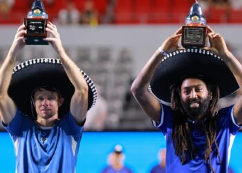 Harrison y King campeones en dobles del Abierto Mexicano