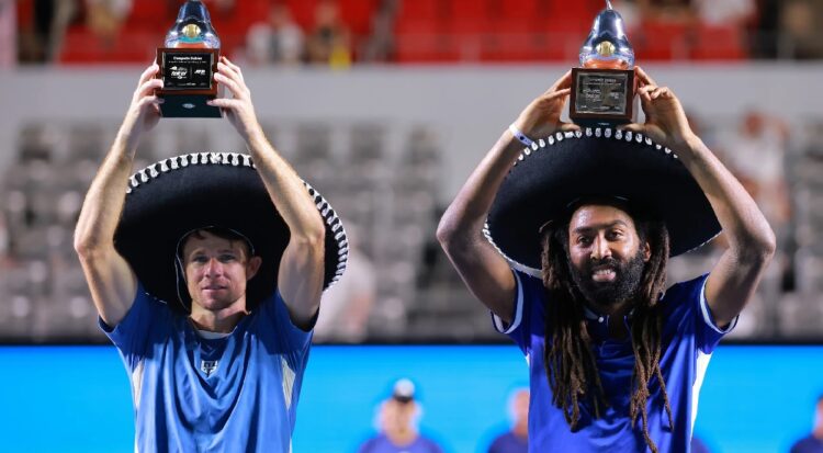 Harrison y King campeones en dobles del Abierto Mexicano