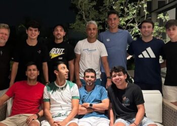 Bolivia entrena en Santa Cruz de cara al duelo con Uruguay por Copa Davis