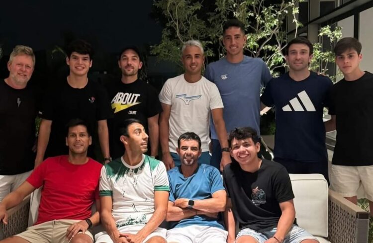 Bolivia entrena en Santa Cruz de cara al duelo con Uruguay por Copa Davis