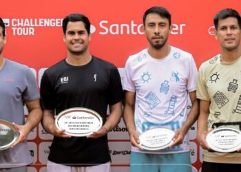 Zeballos y Arias subcampeones de dobles en torneo argentino