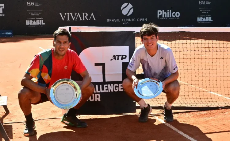 Zeballos y Prado se consagran campeones del Brasil Tennis Open