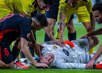 La grave lesión de Ter Stegen pone en aprietos a un Barcelona líder de LaLiga