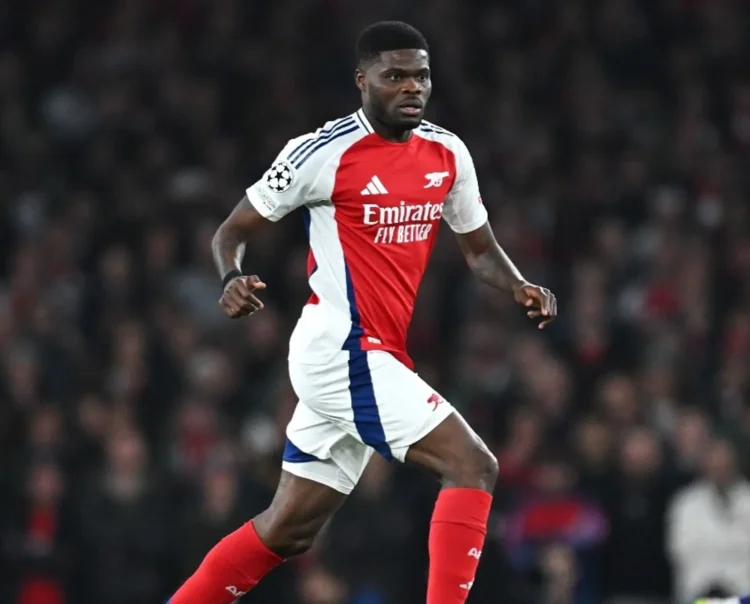 Thomas Partey, el talismán al que se aferra el Arsenal para remontar al PSG
