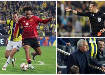 Manchester United empata 1-1 con Fenerbahçe, Mourinho expulsado
