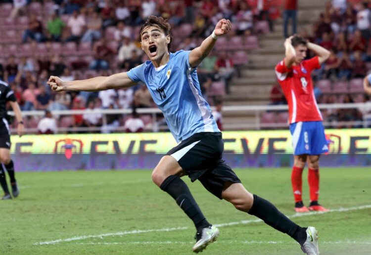Uruguay vence 2-1 a Chile en el Campeonato Sudamericano Sub-20 con agónico autogol