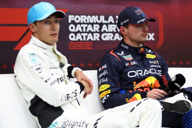 Russell no tiene ‘problemas’ con Verstappen tras incidente en Abu Dabi