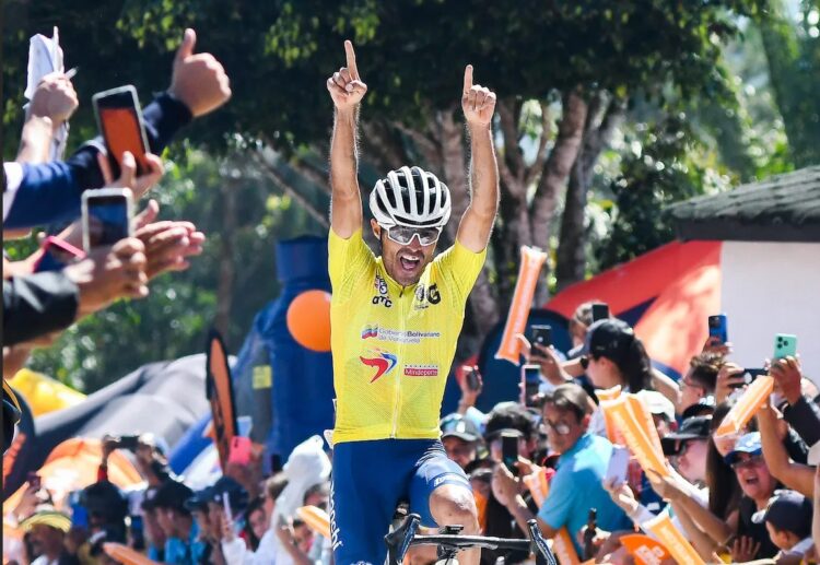 El venezolano Eduin Becerra roza el campeonato de la Vuelta al Táchira-2025